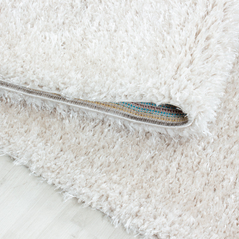Runder Teppich, Brilliant Shaggy 4200, natur, rund, Höhe 50mm