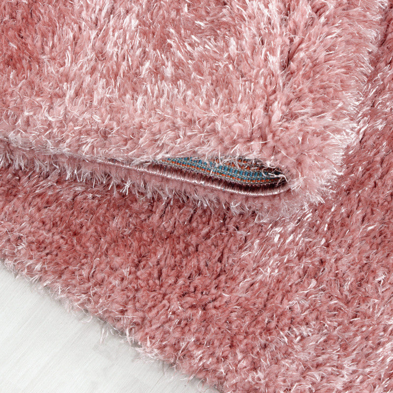 Hochflor Teppich, Brilliant Shaggy 4200, rose, rechteckig, Höhe 50mm