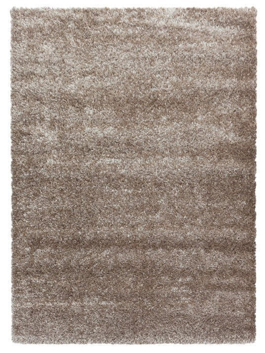 Hochflor Teppich, Brilliant Shaggy 4200, taupe, rechteckig, Höhe 50mm