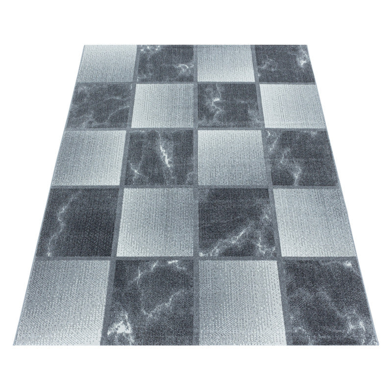 Kurzflor Teppich, Ottawa 4201, grau, rechteckig, Höhe 8mm