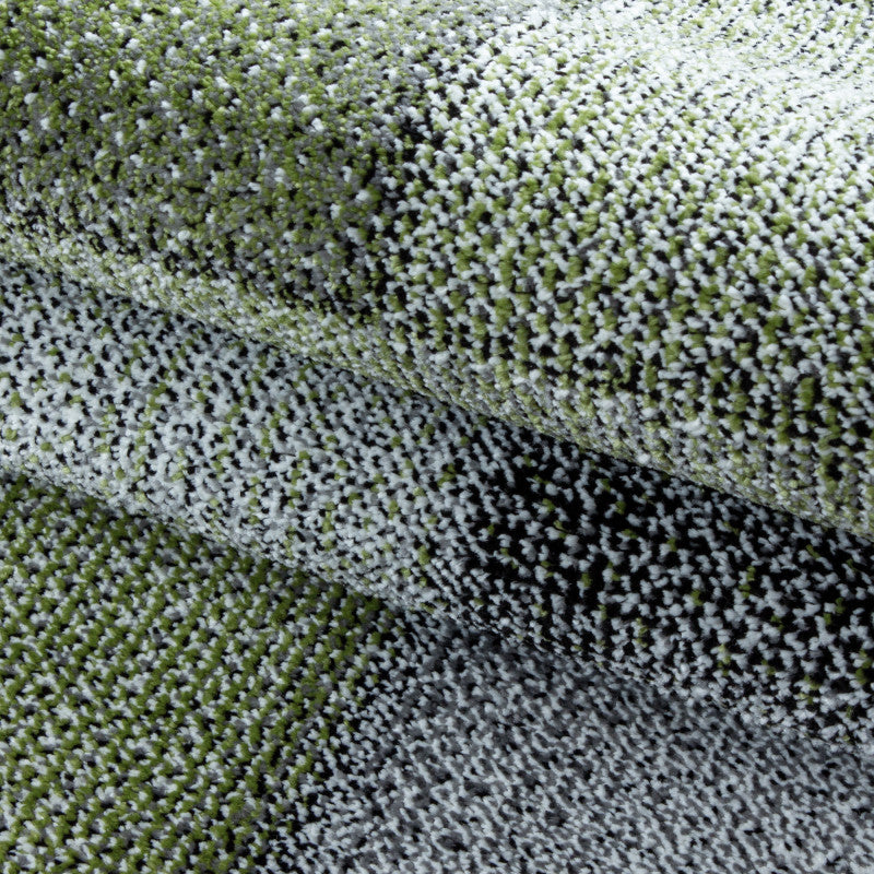 Kurzflor Teppich, Ottawa 4202, grün, rechteckig, Höhe 8mm