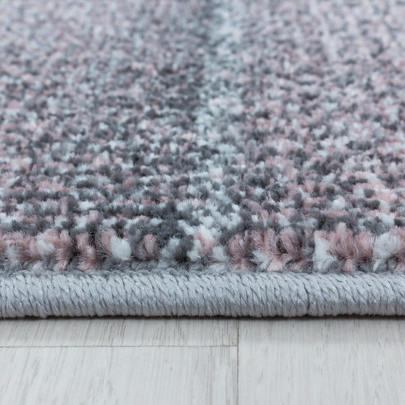 Kurzflor Teppich, Ottawa 4202, pink, rechteckig, Höhe 8mm