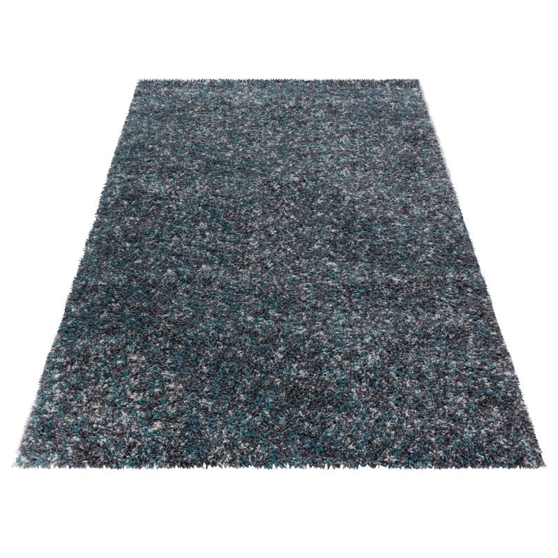 Hochflor Teppich, Enjoy Shaggy 4500, blau, rechteckig, Höhe 30mm