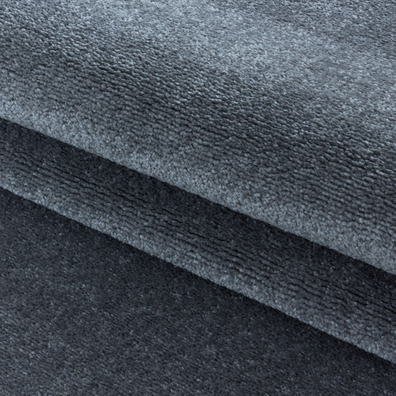 Hochflor Teppich, Rio 4600, silber, rechteckig, Höhe 11mm