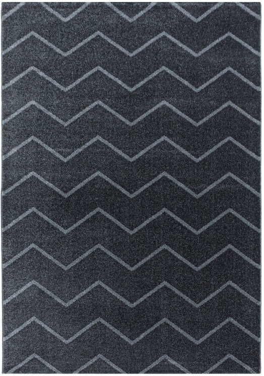 Hochflor Teppich, Rio 4602, grau, rechteckig, Höhe 11mm