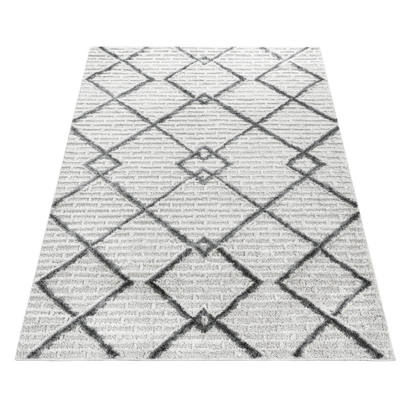 Kurzflor Teppich, Pisa 4701, cream, rechteckig, Höhe 20mm