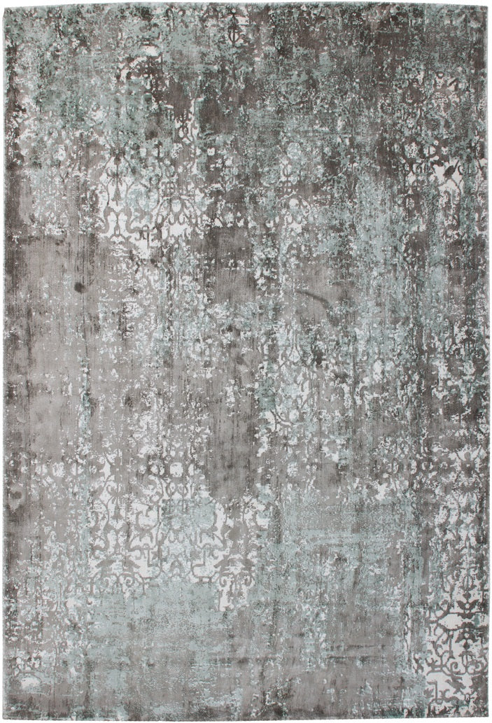 Hochflor Vintage Teppich, Ozean 290, türkis, rechteckig, Höhe 17mm
