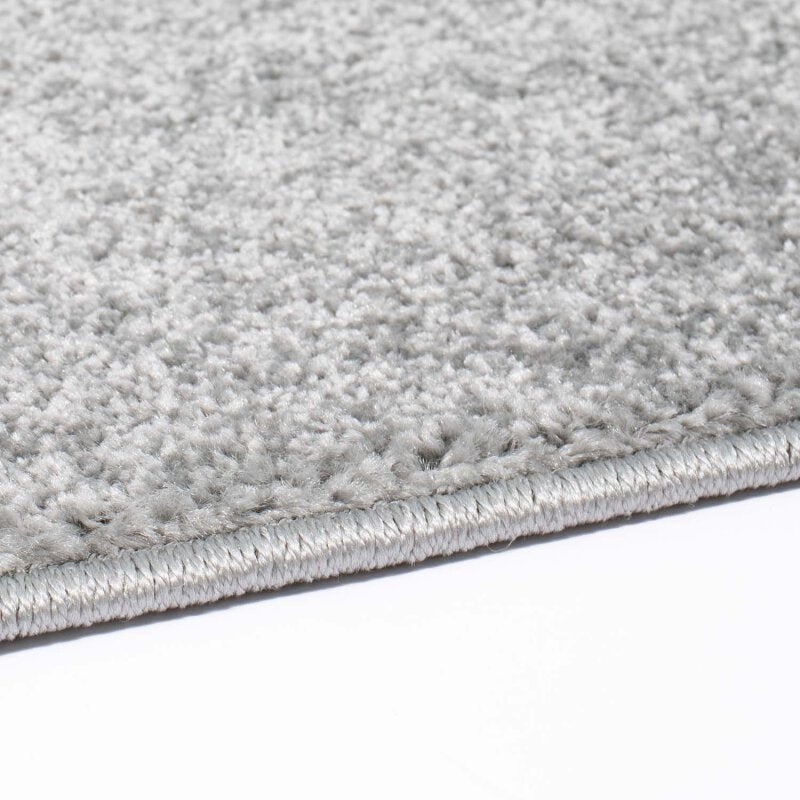 Kurzflor Teppich, Moda Soft 2081, grau, rechteckig, Höhe 11mm