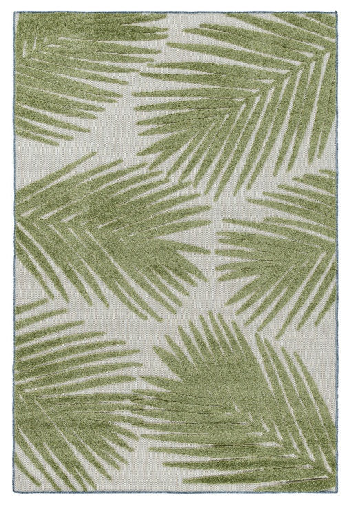 In& Outdoor Teppich, Bahama 5155, grün, rechteckig, Höhe 7mm
