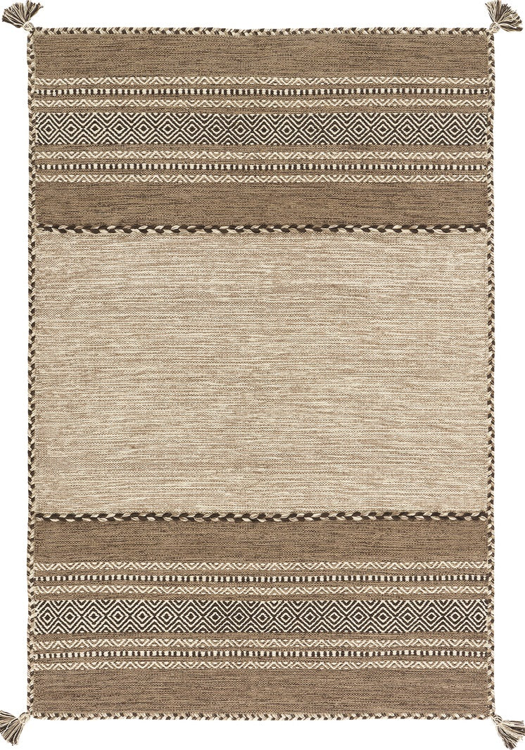 Kurzflor Vintage Teppich, Alvarro 2918, beige/elfenbein, rechteckig, Höhe 8mm