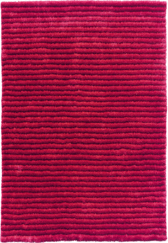 Hochflor Teppich, Telicia 200, rot, rechteckig, Höhe 30mm