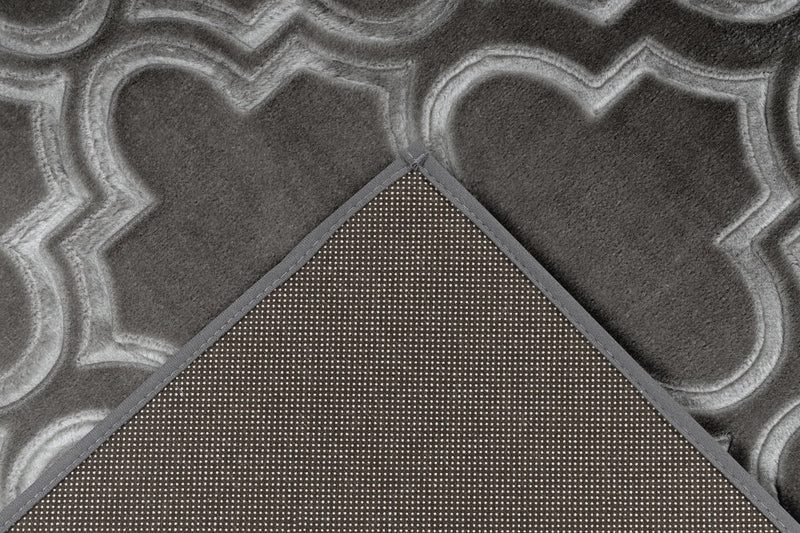Kurzflor Vintage Teppich, Aero 100, anthrazit, rechteckig, Höhe 7mm