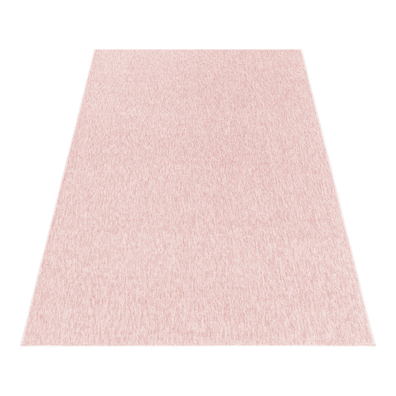 Kurzflor Teppich, Nizza 1800, rose, rechteckig, Höhe 5mm