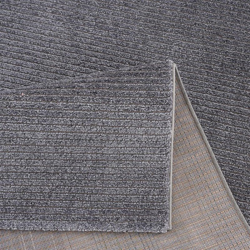 Kurzflor Teppich, Fancy 900, grau, rechteckig, Höhe 12mm