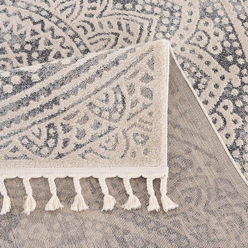 Kurzflor Teppich, Art 1652, grau, rechteckig, Höhe 7mm