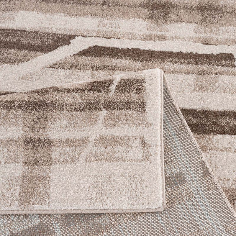 Kurzflor Teppich, Moda 570, beige, rechteckig, Höhe 11mm