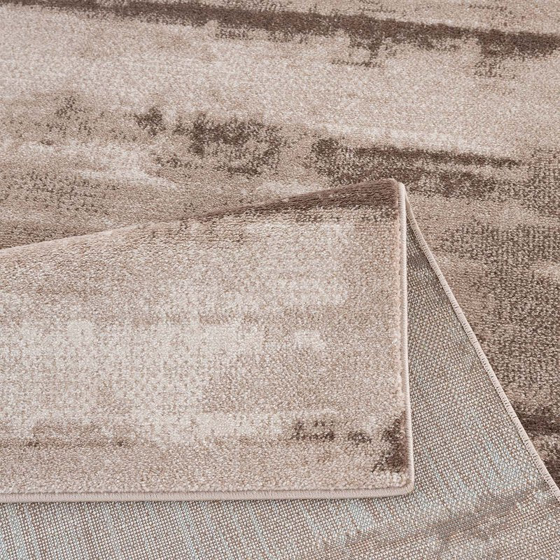 Kurzflor Teppich, Moda 576, beige, rechteckig, Höhe 11mm