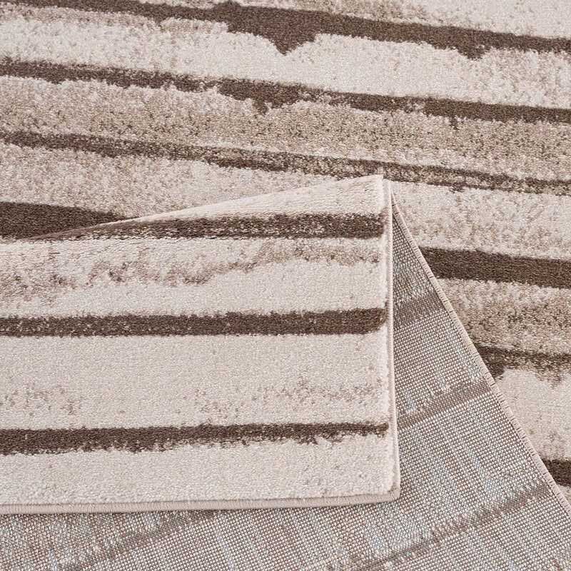 Kurzflor Teppich, Moda 579, beige, rechteckig, Höhe 11mm