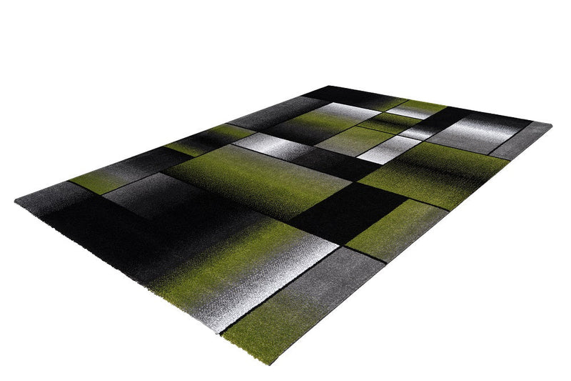 Vintage Teppich, Broadway 300, grün/grau, rechteckig, Höhe 15mm