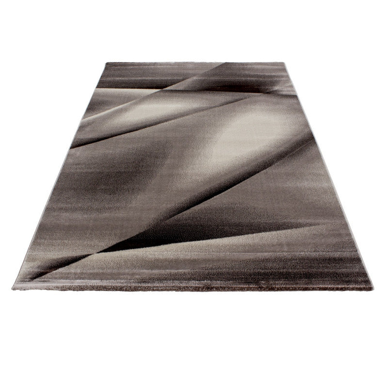 Kurzflor Teppich, Miami 6590, braun, rechteckig, Höhe 12mm