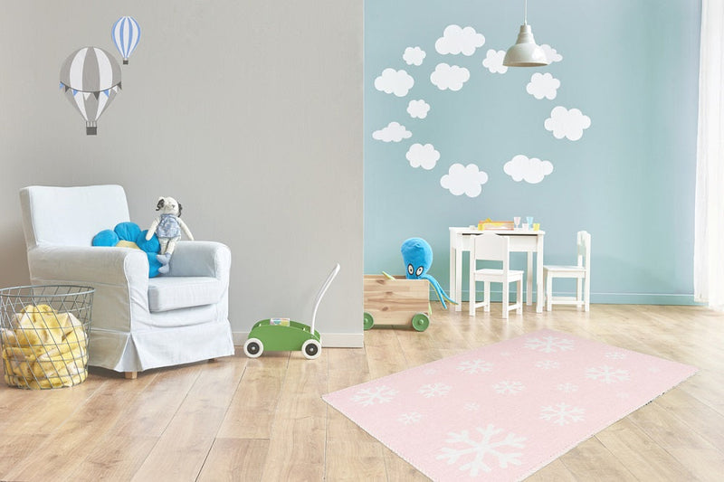 Kinderteppich, Bambini 400, rosa, rechteckig, Höhe 5mm