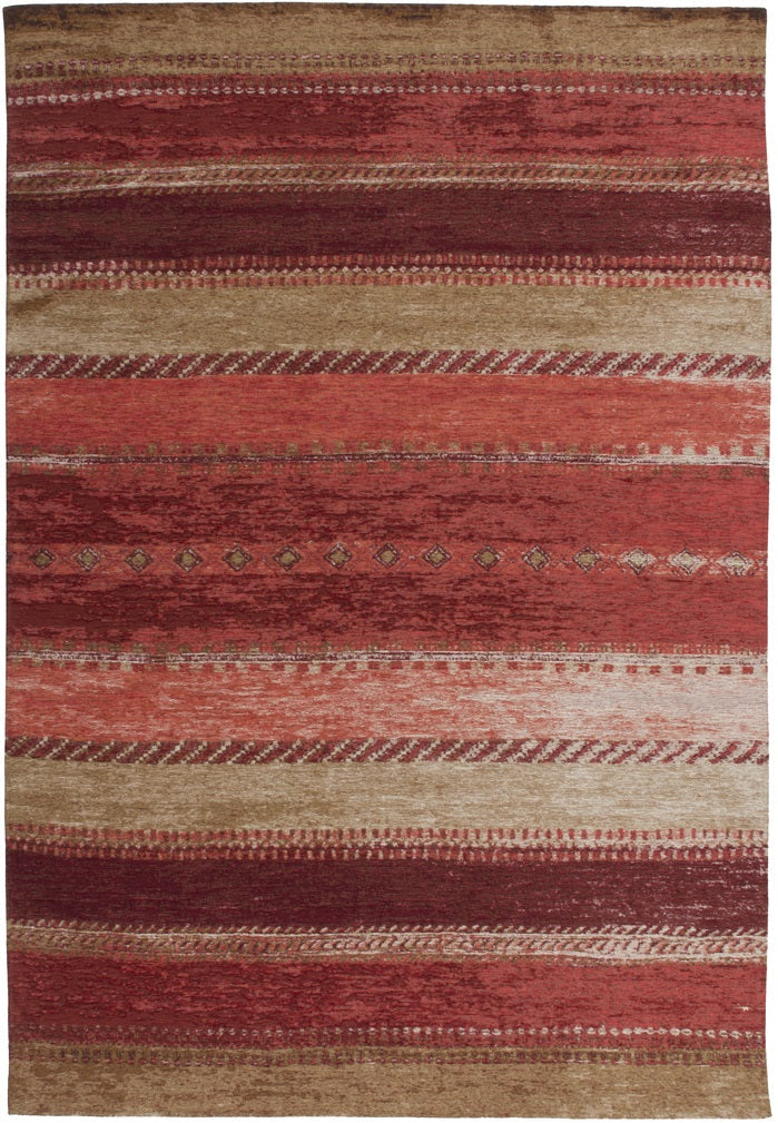 Vintage Teppich, Blaze 200, multi/rot, rechteckig, Höhe 8mm