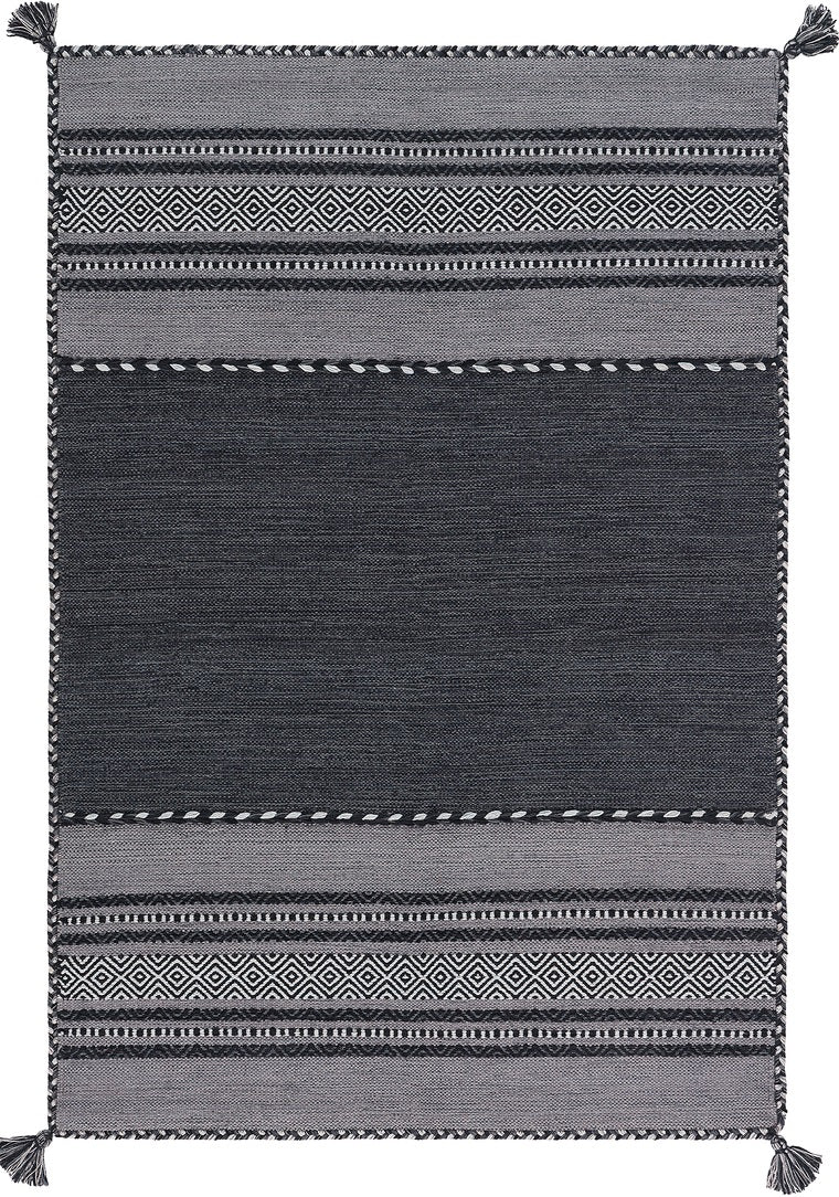 Kurzflor Vintage Teppich, Alvarro 2916, anthrazit, rechteckig, Höhe 8mm