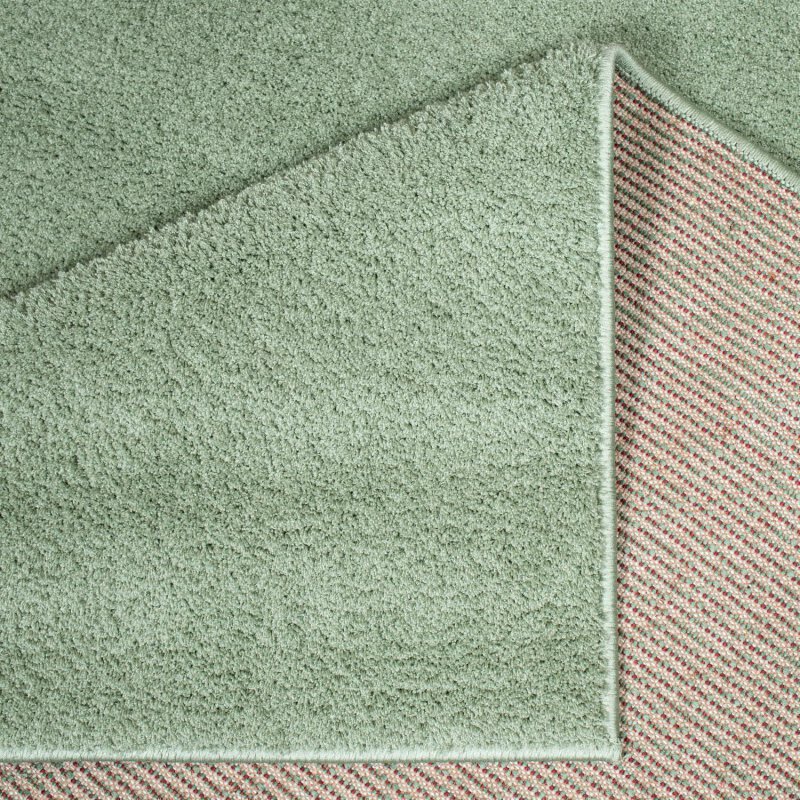 Hochflor Teppich, Softshine 2236, mint grün, rechteckig, Höhe 14mm