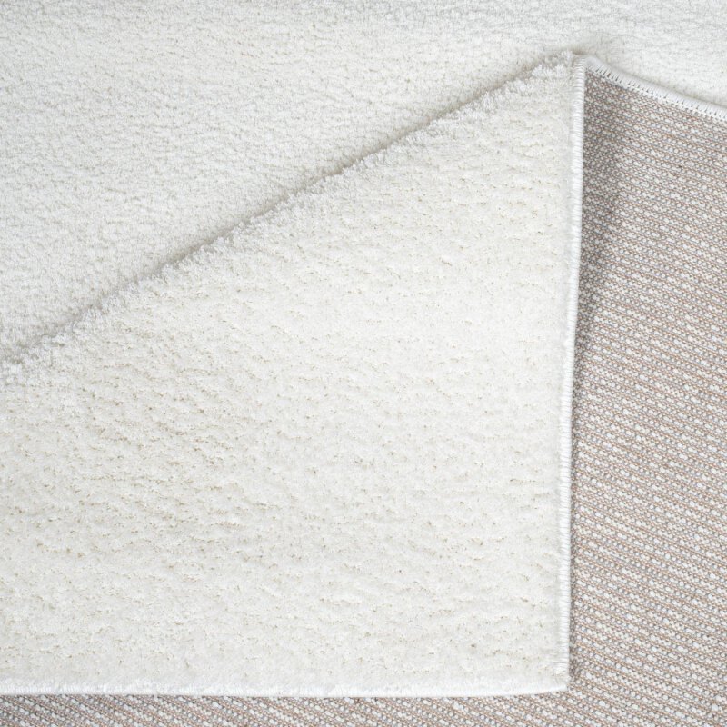 Hochflor Teppich, Softshine 2236, weiß, rechteckig, Höhe 14mm
