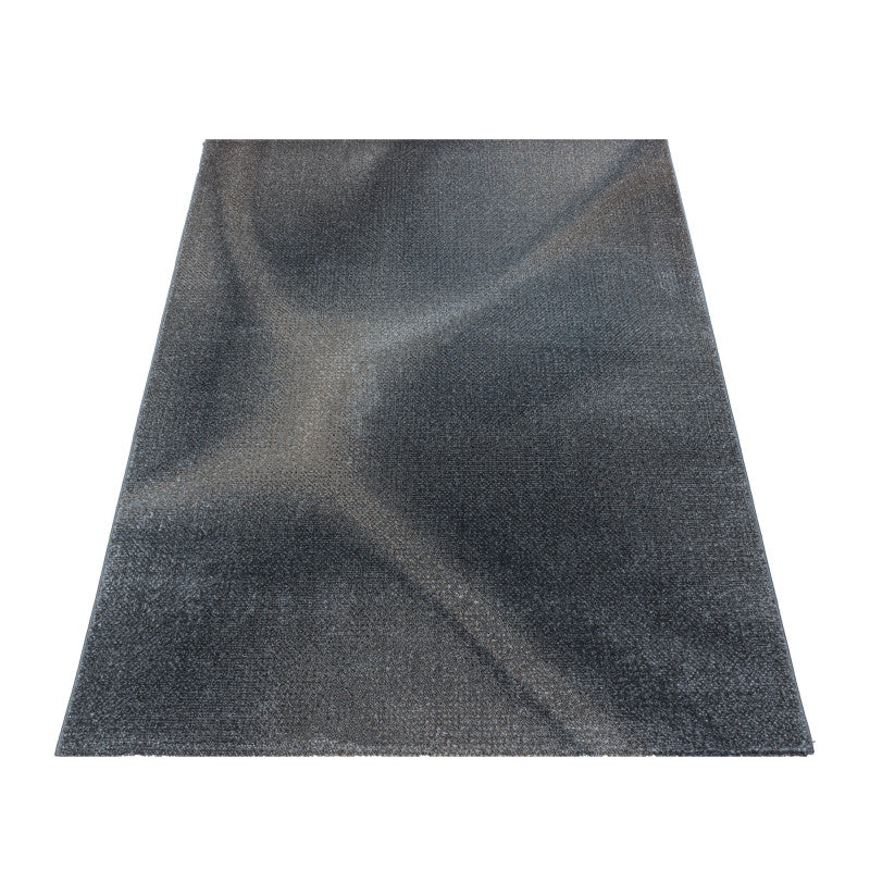 Kurzflor Teppich, Efor 3714, braun, rechteckig, Höhe 12mm
