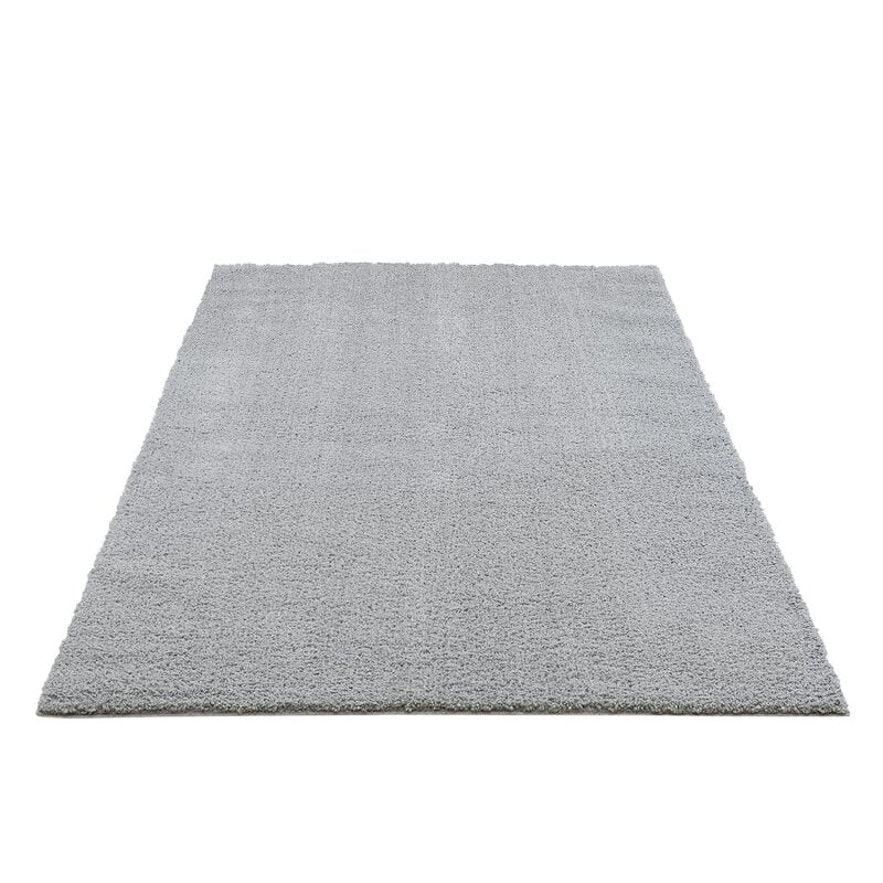 Hochflor Teppich, Plainly 221, grau, rechteckig, Höhe 30mm