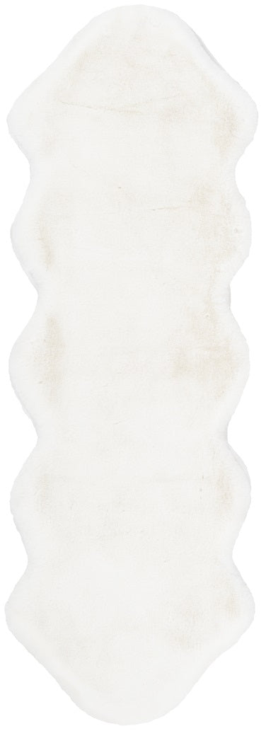 Hochflor Läufer Teppich, Tibar Doppeltes Schafsfell 400, weiß, Höhe 35mm