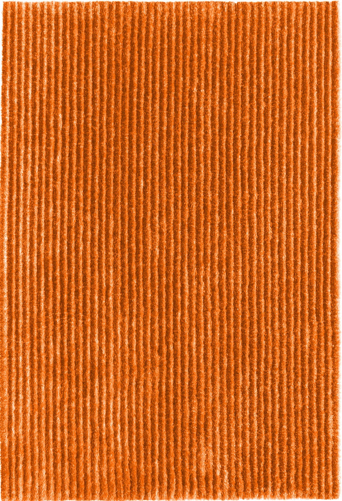 Hochflor Teppich, Telicia 100, orange, rechteckig, Höhe 30mm
