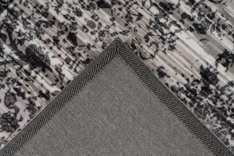 Kurzflor Vintage Teppich, Aphira 500, grau, rechteckig, Höhe 6mm