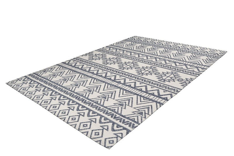 Kurzflor Vintage Teppich, Joga 500, anthrazit/elfenbein, rechteckig, Höhe 10mm