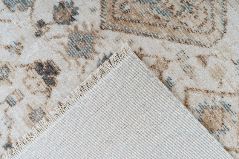 Vintage Teppich, Baroque 1100, beige, rechteckig, Höhe 5mm