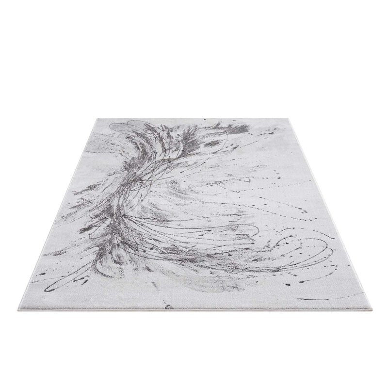 Kurzflor Teppich, Chic 199, grau, rechteckig, Höhe 11mm
