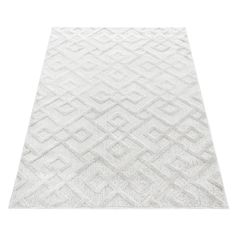 Kurzflor Teppich, Pisa 4708, cream, rechteckig, Höhe 20mm