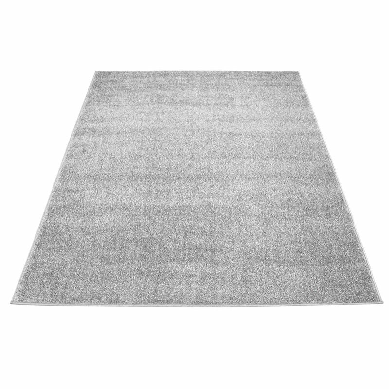Kurzflor Teppich, Moda Soft 2081, grau, rechteckig, Höhe 11mm