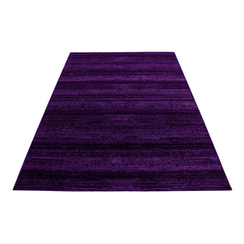 Kurzflor Teppich, Plus 8000, lila, rechteckig, Höhe 6mm