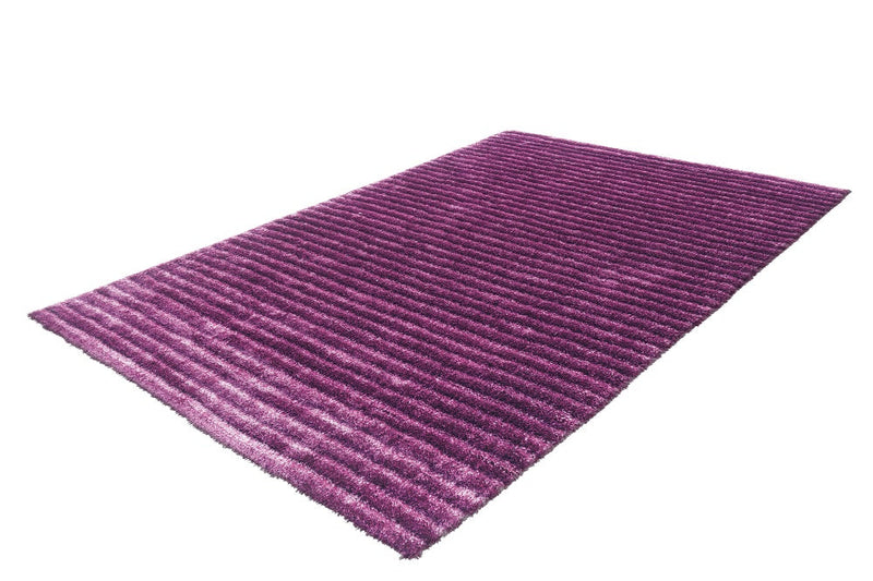 Hochflor Teppich, Telicia 200, violett, rechteckig, Höhe 30mm