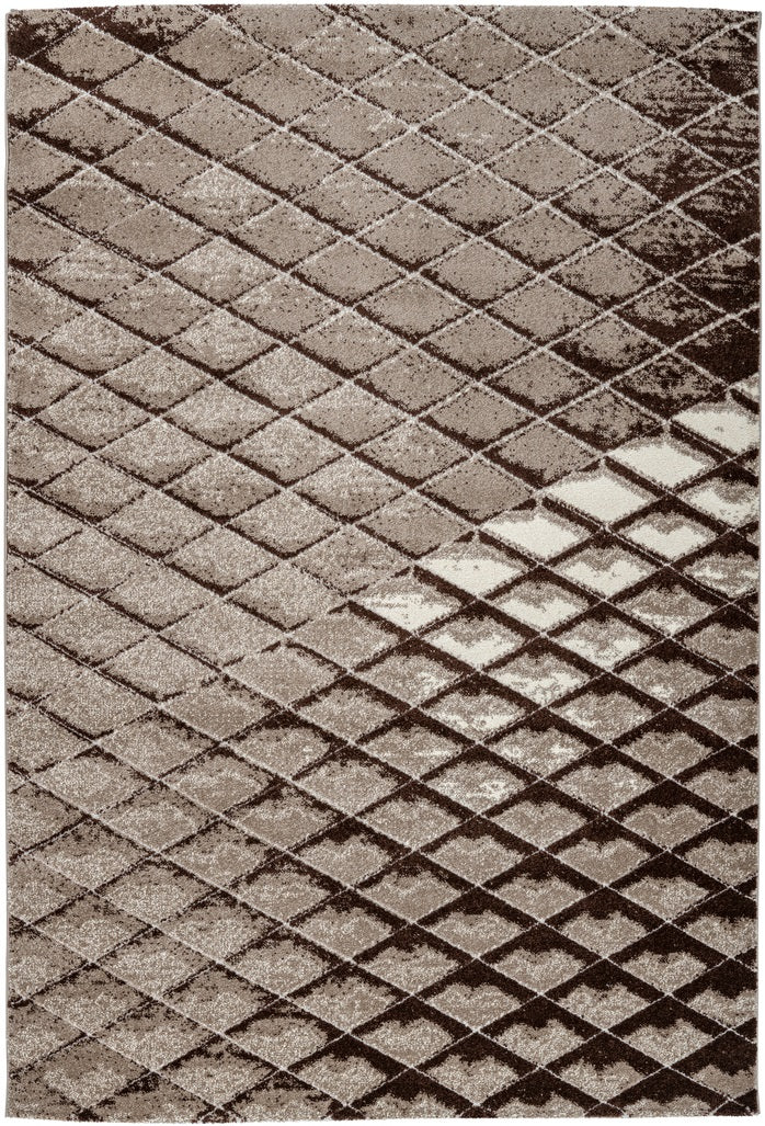 Vintage Teppich, Broadway 800, braun, rechteckig, Höhe 12,5mm