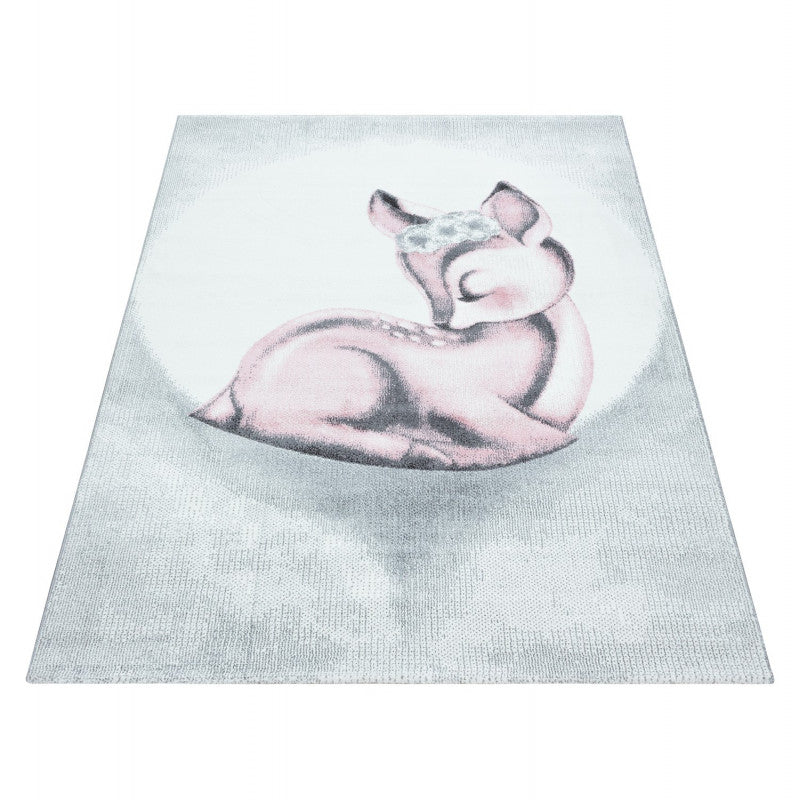 Kinderteppich, Bambi 850, pink, rechteckig, Höhe 7mm