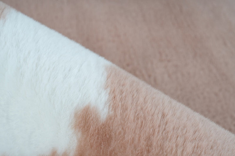 Hochflor Teppich, Tibar Animals 500, taupe/weiß, rechteckig, Höhe 30mm