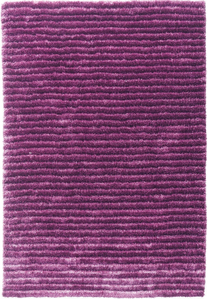 Hochflor Teppich, Telicia 200, violett, rechteckig, Höhe 30mm