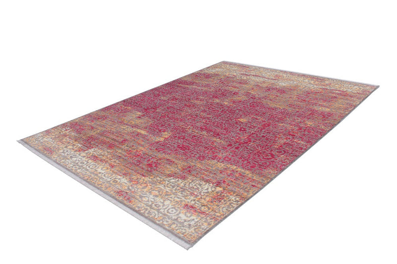 Vintage Teppich, Antigua 200, orange/rot, rechteckig, Höhe 8mm