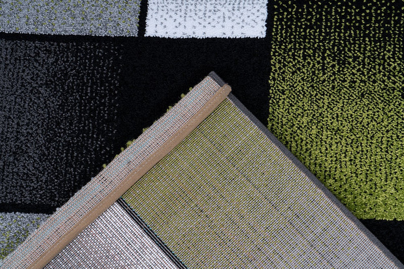 Vintage Teppich, Broadway 300, grün/grau, rechteckig, Höhe 15mm