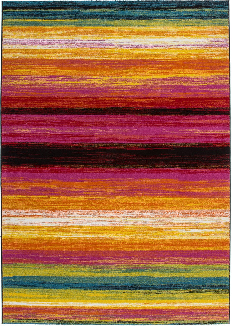 Kurzflor Vintage Teppich, Cayey 265, multi, rechteckig, Höhe 17mm