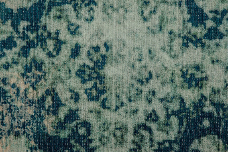 Kurzflor Vintage Teppich, Strike 8304, grün, rechteckig, Höhe 9mm
