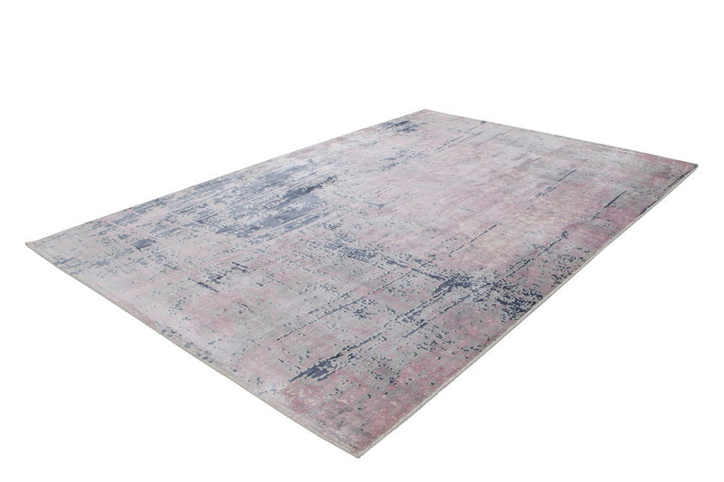 Hochflor Vintage Teppich, Ozean 490, rosa/blau, rechteckig, Höhe 17mm